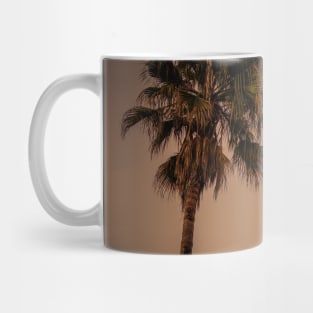 California Palm Tree Under the Moon Photo V3 Mug